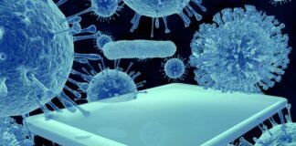 კორონავირუსი სხვადასხვა ზედაპირზე 28 დღის განმავლობაში რჩება