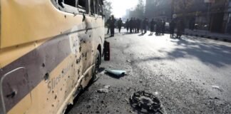 ქაბულში დასახებულ ადგილას რამდენიმე რაკეტა ჩამოვარდა, რვა ადამიანი გარდაიცვალა