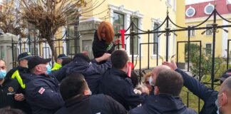ბათუმში ოპოზიციის აქციაზე ამ დროისთვის 4 პირია დაკავებული