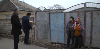 გარდაბანში შეჭირვებულ ოჯახებს წინასაახალწლო საჩუქრები დაურიგდათ