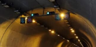 გორის გვირაბში სენაკი-თბილისის მიმართულებაზე მოძრაობა შეზღუდულია