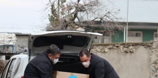 ბოლნისში 86 შშმ ბავშვს პროდუქტები და ჰიგიენური საშუალებები გადაეცა