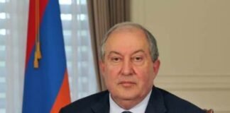 სომხეთის პრეზიდენტს კორონავირუსი დაუდასტურდა