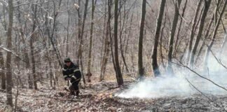 ქვეყნის მასშტაბით, ტყის და მინდვრის ხანძარი ცხრა ლოკაციაზე ფიქსირდება