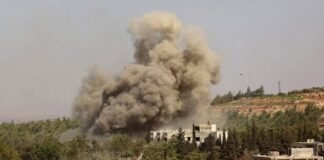 სირიაში საჰაერო იერიშების შედეგად 14 სამხედრო და 43 პოლიციელი დაიღუპა