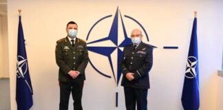 გენერალ-მაიორი გიორგი მათიაშვილი ნატოს სამხედრო კომიტეტის თავმჯდომარეს შეხვდა