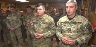 ავღანეთში ქართველმა სამხედროებმა შობის დღესასწაული აღნიშნეს