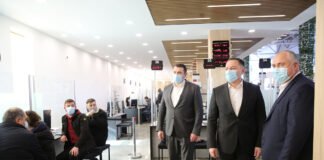 შს მინისტრმა მომსახურების სააგენტოს რუსთავის განახლებული შენობა დაათვალიერა