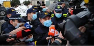 შსს: პარლამენტთან დაპირისპირების დროს 20 პირი დააკავეს