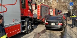 სავაჭრო ცენტრ „მეგალაინის“ სარდაფში ხანძარი გაჩნდა