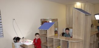 სოფელ ტანძიისა და დაბა კაზრეთის საბავშვო ბაღებში სწავლა განახლდა