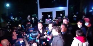 სასტუმრო “ვინოტელთან” ვითარება დაიძაბა