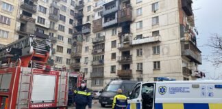 21-ე მიკრორაიონში ორი სახანძრო სამაშველო ეკიპაჟია მობილიზებული