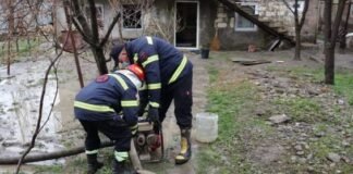 უხვი ნალექი ხაშურში – ეზოები და ქუჩები დაიტბორა