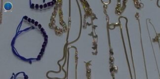 “ამოღებულია 701.67 გრამი ოქროსა და 26.54 გრამი ვერცხლის ნაკეთობები”