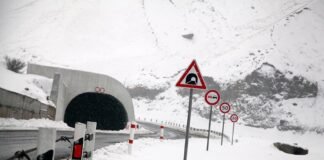 გუდაური-კობის გზის მონაკვეთზე ავტოტრანსპორტის მოძრაობა აკრძალულია