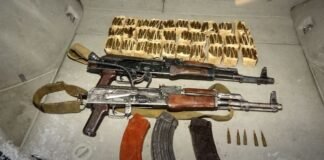 თბილისი-სენაკი-ლესელიძის გზაზე უკანონო იარაღი ამოიღეს