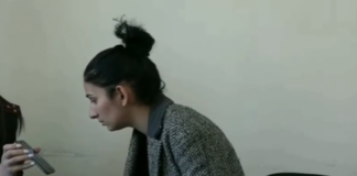 “აფხაზეთი საქართველოა”- წარწერის გამო აფხაზ გოგოს ბოდიში მოახდევინეს