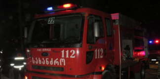 ჩოხატაურში საცხოვრებელი სახლი დაიწვა