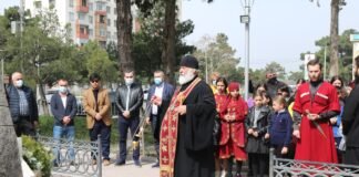 გარდაბანში 9 აპრილს დაღუპულთა ხსოვნას პატივი მიაგეს