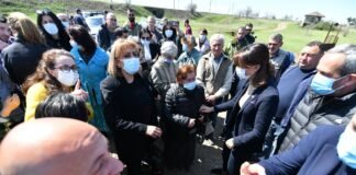 ნინო ლაცაბიძე ახალი კუმისის მოსახლეობას შეხვდა