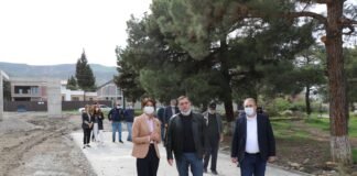 ნინო ლაცაბიძე და ირაკლი ტაბაღუა ქალაქში მიმდინარე ინფრასტრუქტურულ პროექტებს გაეცნენ