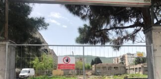 მერვე მიკრორაიონში არსებული თეატრონის შენობის დემონტაჟი დასრულებულია