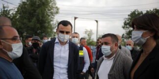 ნინო ლაცაბიძე და ალექსანდრე დალაქიშვილი “აზოტის” ხელმძღვანელობას ხვდებიან