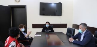 წითელი ჯვრის საზოგადოების წარმომადგენლებმა ქვემო ქართლში შეხვედრები გამართეს