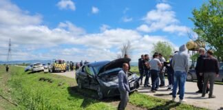 გარდაბნის გზაზე ავტოსაგზაო შემთხვევა მოხდა