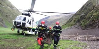 მაშველებმა ომალოდან შეუძლოდ მყოფი მწყემსი და აშშ-ს მოქალაქე ჩამოიყვანეს