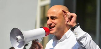 დმანისში ოპოზიცია საპროტესტო აქციას მართავს