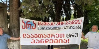 გორში ანტივაქსერული აქცია გაიმართა