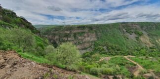 წალკაში დაშბაშის კანიონი დაკეტილია