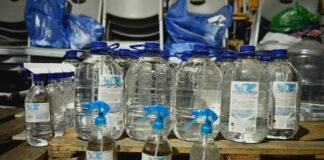 საგამოძიებო სამსახური: თბილისში სადეზინფექციო ხსნარებს აყალბებდნენ