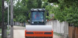 სართიჭალის შიდა გზების სარეაბილიტაციო სამუშაოები მიმდინარეობს