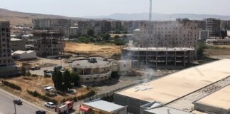 ლომოურის ქუჩაზე სახანძრო-სამაშველო ეკიპაჟია მობილიზებული