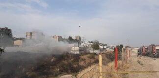 ისანში ცეცხლის ლიკვიდირებას რვა სახანძრო-სამაშველო ჯგუფი ცდილობს