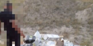 გამარჯვება-რუსთავის გზაზე მოქალაქემ 1 მ3-მდე საყოფაცხოვრებო ნარჩენი დაყარა