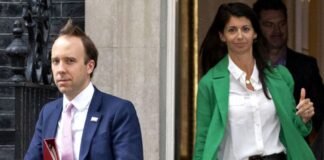 ბრიტანეთის ჯანდაცვის მდივანი კოვიდრეგულაციის დარღვევის გამო გადადგა