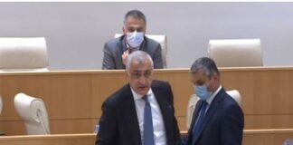 ხმაური პარლამენტში- ხაზარაძე, ვოლსკი და ჯაფარიძე ერთმანეთს დაუპირისპირდნენ