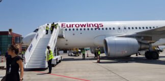 დაბალბიუჯეტიანი ავიაკომპანია Eurowings საქართველოს ავიაბაზარზე შემოვიდა