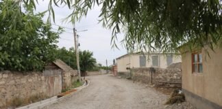 ქვემო ბოლნისში ბეტონის გზის მოწყობის პროექტის მეორე ეტაპი მიმდინარეობს