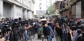 “ტვ პირველის” ოპერატორი, ლექსო ლაშქარავა საბურთალოს სასაფლაოზე დაკრძალეს