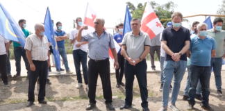 დავით შერაზადიშვილი მოსახლეობას შეხვდა