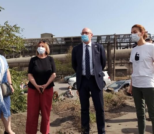 USAID საქართველოს მისიის ხელმძღვანელმა რუსთავის საწარმოო ზონა მოინახულა