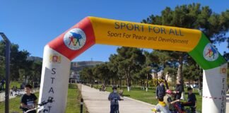 ახალგაზრდობის პარკში ველომარათონი გაიმართა