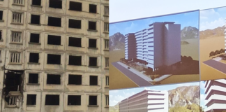 რუსთავში ავარიული კორპუსის ადგილას ახალი საცხოვრებელი ბინა აშენდება