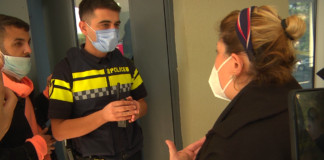 ხმაური რუსთავის მარდალეიშვილის სამედიცინო ცენტრთან