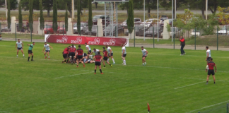 რუსთავის რაგბის სტადიონზე დიდი 10-ის მესამე ტური გაიმართა